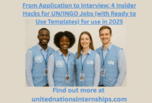 From Application to Interview 4 Insider Hacks for UNINGO Jobs with Ready to Use Templates for use in 2025