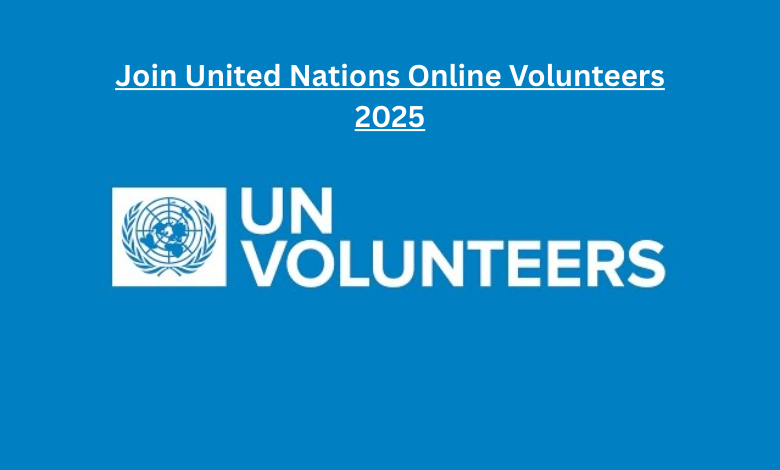 Join United Nations Online Volunteers 2025